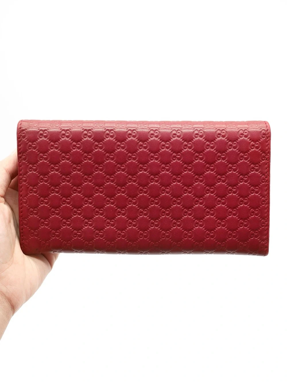 🍓GUCCI GG Guccissima Leather Wallet